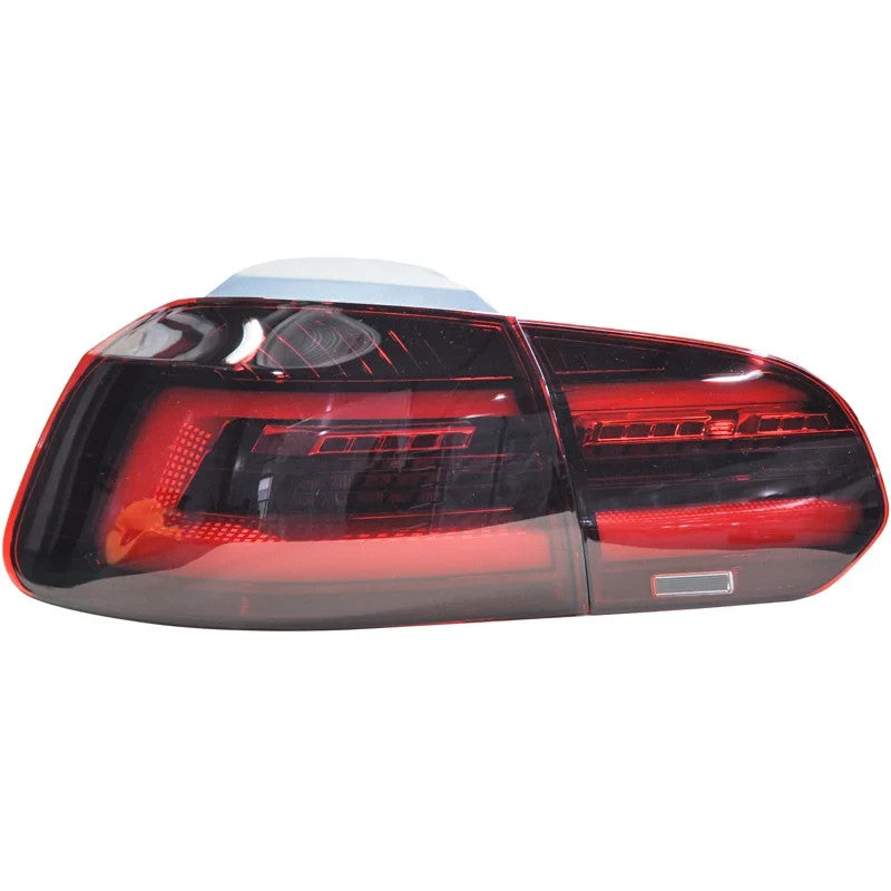 ATS Pair LED Dynam Lightbar REAR Tail LIGHTS VW Golf 8 Style VI 08-12 Red Sm LHD