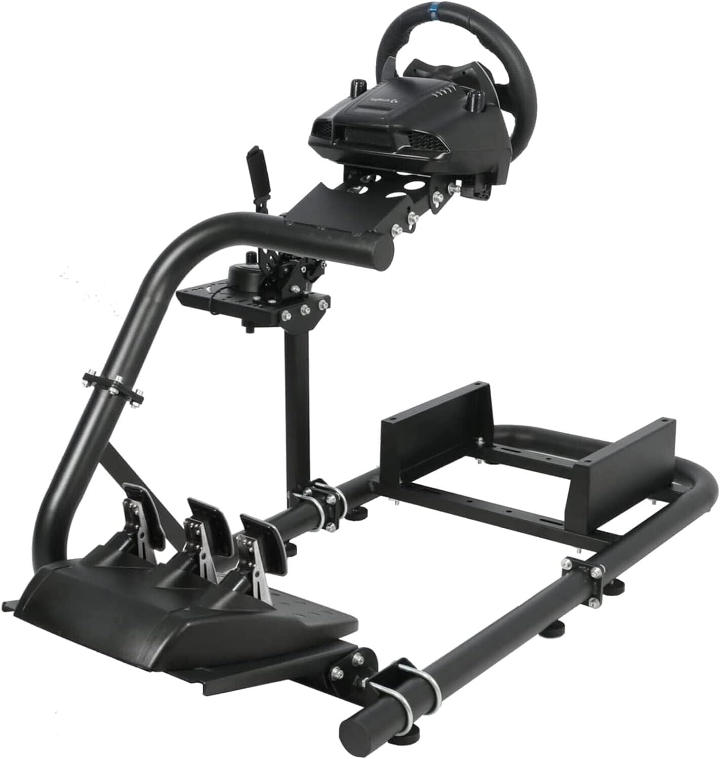 Driving Game Sim Racing Frame Rig - Add Seat Wheel Pedals Xbox PS PC Console F1