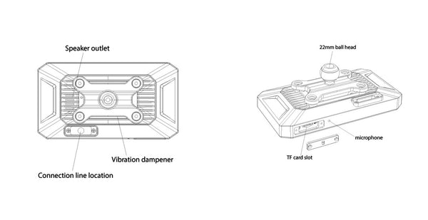 COKIMA CK3-QC : Pathfinder MotoNav AI® Lite - 5" HD Smart CarPlay Android Auto HiCar Carlife riding system IP67 HD Screen Dual-Band WiFi BT 4.2 TPM Voice Command