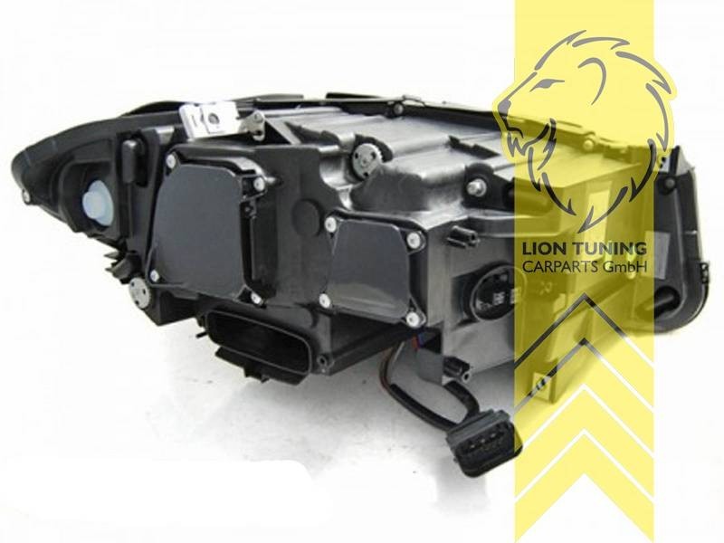 LT LED DRL Lightbar Headlights BMW F10 Limo F11 Touring chrome Xenon LHD