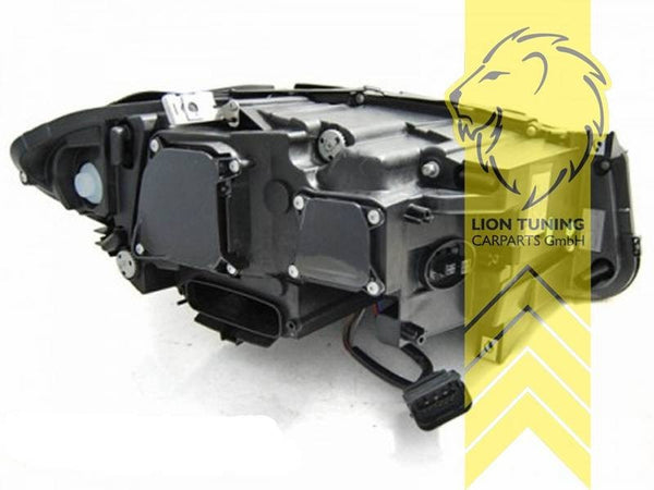 LT LED DRL Lightbar Headlights BMW F10 Limo F11 Touring chrome Xenon LHD