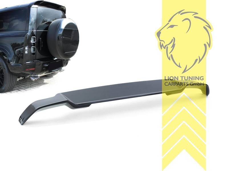 LT Rear Roof Wing Boot Spoiler Land Rover Defender L663 90 110 19+ Glossy Black