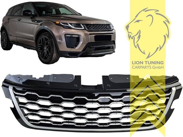 LT front bumper air intake grille radiator grill Range Rover Evoque L551 glossy