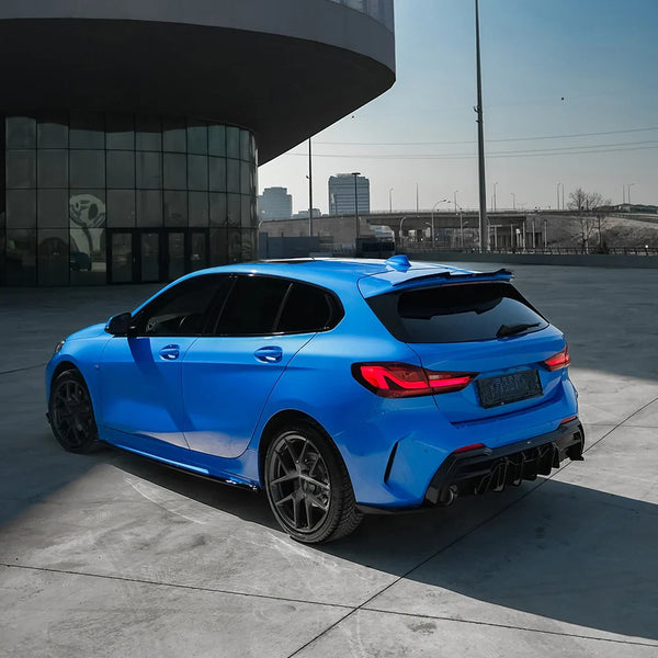 OW Rear Bumper Diffusor BMW 1 Series F40 M-Pack M135i 19-24 Gloss Black