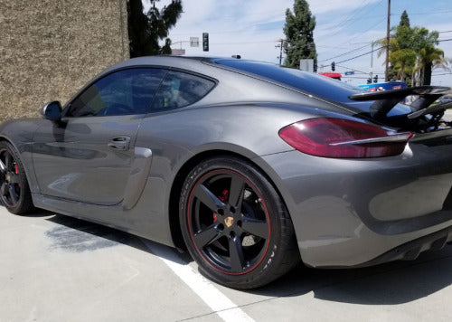 DS Porsche 987 996 Cayman GTS Sport R Rear Wing Boot Tail Spoiler 05-16