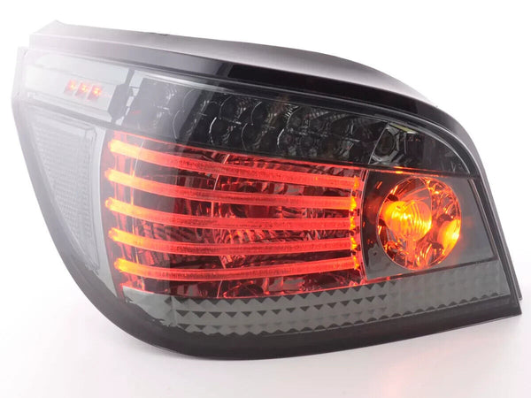 FK Pair LED Rear Lights Tail Lamps BMW 5 series E60 E61 03+ Smoke Cl M5 LHD