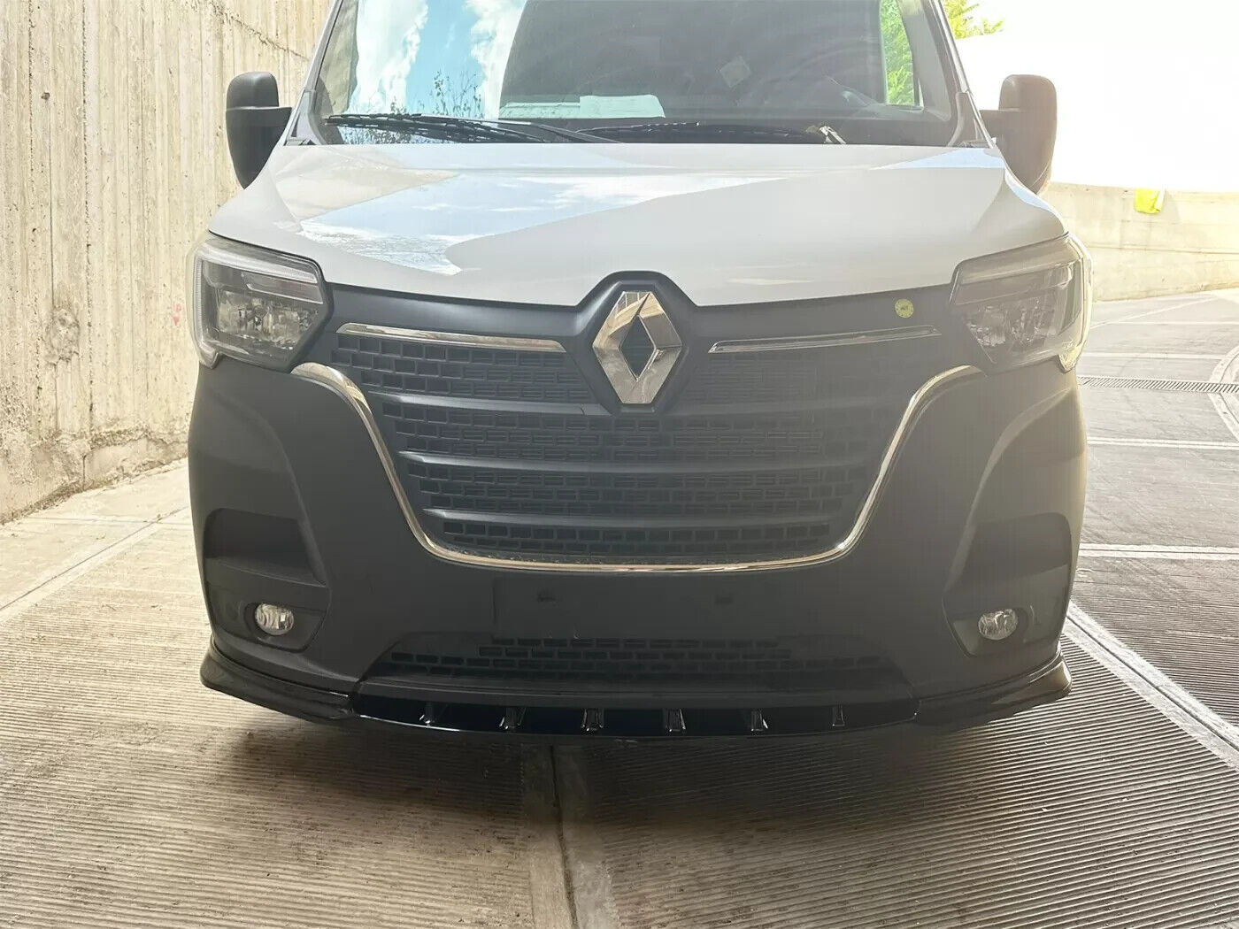 Motordrome Design Front Splitter Styling Body Kit Renault Master 3 Mk3 Facelift