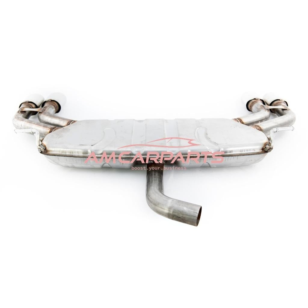 AMCP Stainless 304 Exhaust Muffler Silencer Backbox AUDI A3 8V Sedan 2013-2019