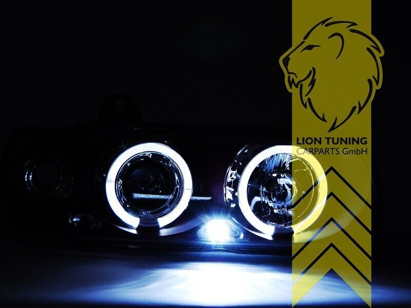 LT Pair LED DRL Lightbar Halo Headlights BMW E36 Limousine Touring Compact LHD