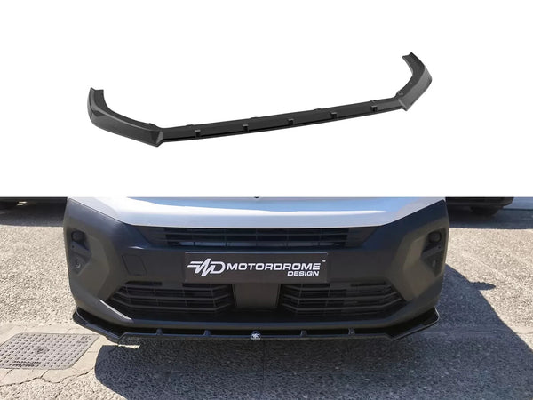 Motordrome Front Splitter Citroen Berlingo / Peugeot Partner L2 Mk3 Facelift