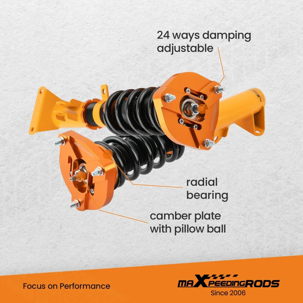 UK STOCK - MXPR Adjustable Lowering Coilovers Mercedes Benz C-Class W204 2008-2014