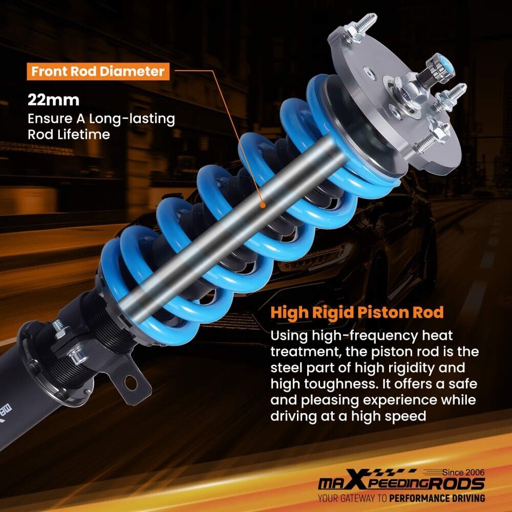 MXPR Coilovers Lowering BMW 5 Series F10 RWD Saloon 09-16 520 528 550 535 i d