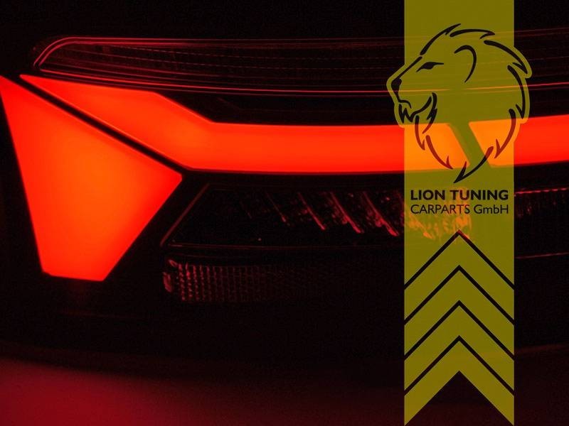 LT LED DRL Lightbar Rear Tail Lights Audi A5 8T 8F 11-16 Coupe Cabrio Sportb LHD
