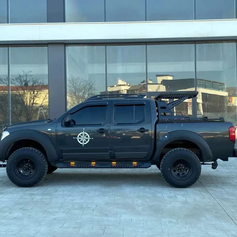 OW Fender Flares Wide Arch Kit D40 2005-2010 ABE TUV Black ABS