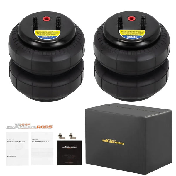MXPR Pair 2500 LBS Universal Air Suspension Sping Bag Truck Caravan Towing Kit