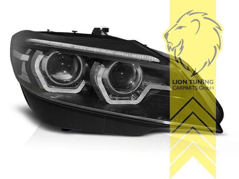 LT LED DRL Lightbar Halo Headlights BMW Z4 E89 09+ Roadster Coupe Xenon AFS LHD
