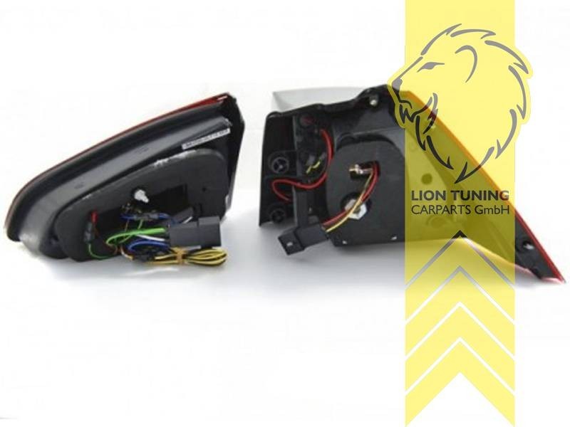 LT Pair LED DRL Lightbar REAR LIGHTS Tail VW Golf 7 smoke 5G1 BE1 12-17 LHD