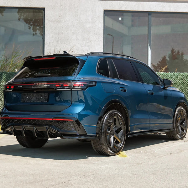 OW Side Skirt Extensions VW Tiguan Standard R-Line Mk3 2024+ Gloss Black