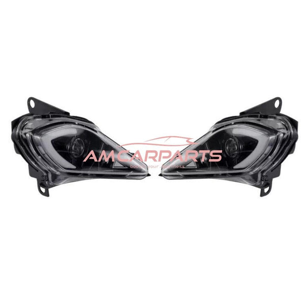 AMCP Pair LED DRL Lightbar Headlights YAMAHA RAPTOR 700 250 350 LHD