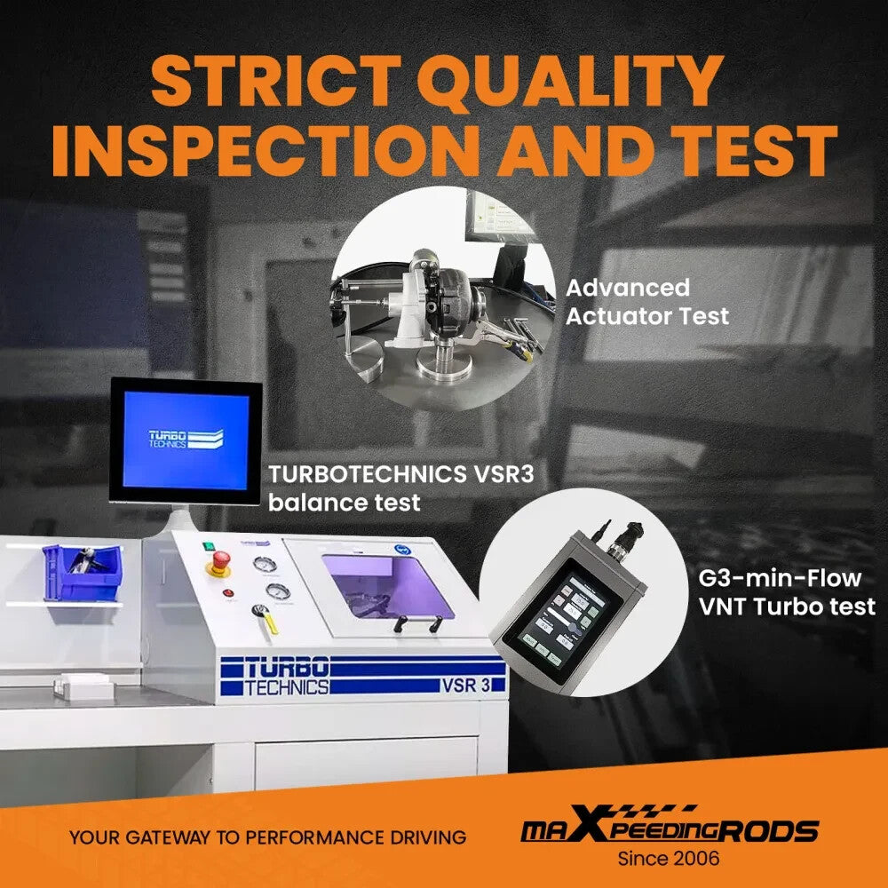 MXPR GT1749VB Turbo Charger VW Golf Mk4 Bora 1.9 tdi 00-04 150hp 721021-0006