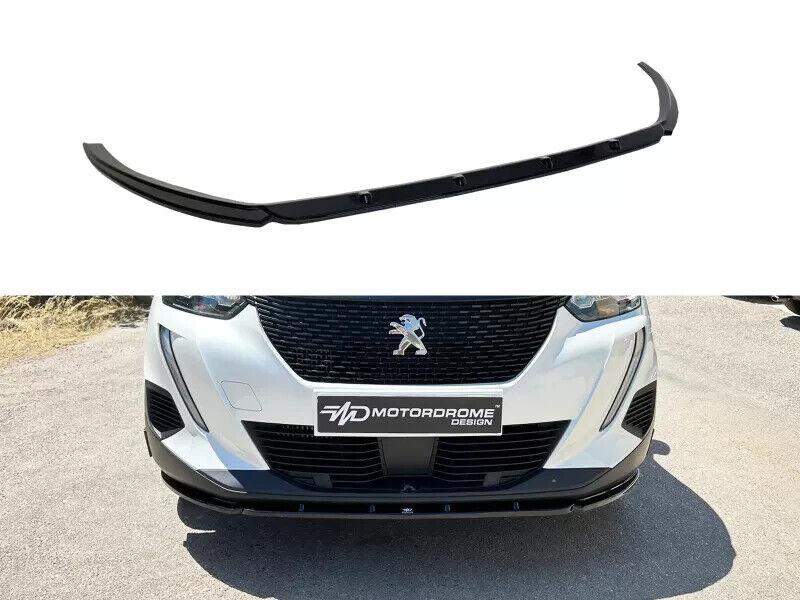 Motordrome Design Front Bumper Splitter Peugeot 2008 Mk2 19-23