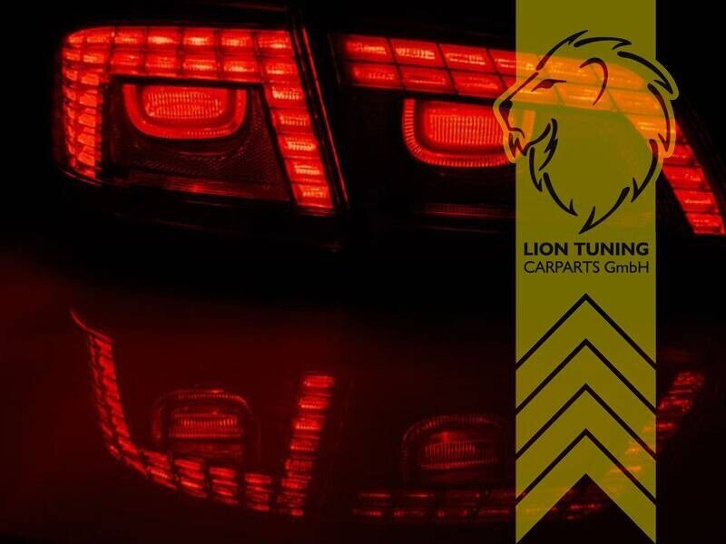 LT Pair LED Lightbar Rear Lights Tail VVW Passat 3C B7 36 sedan red LHD