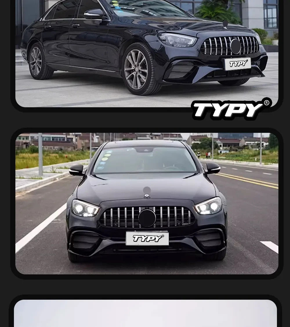 TYPY Pair Mercedes E-Class W213 16-23 LED DRL Lightbar Headlights LHD