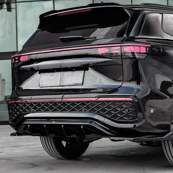 OW Rear Bumper Splitter Diffusor VW Tayron Standard R-Line Mk1 2025+ Gloss Black