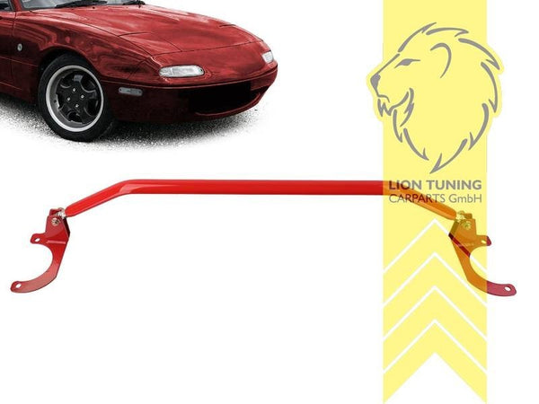 LT Polished Adj Strut Brace Bar Alu front engine Mazda MX5 NA NB MX-5 MK1 MK2