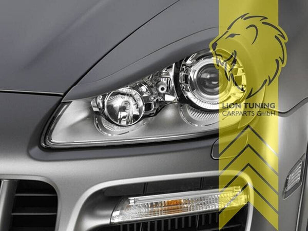 LT CSR headlight covers surrounds Porsche Cayenne 1 MK1 9PA 07-10 ABS paintable