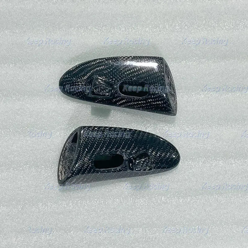 Track Interior Door Handle Pulls Porsche GT3 RS 987 Cayman Boxster Carbon Red