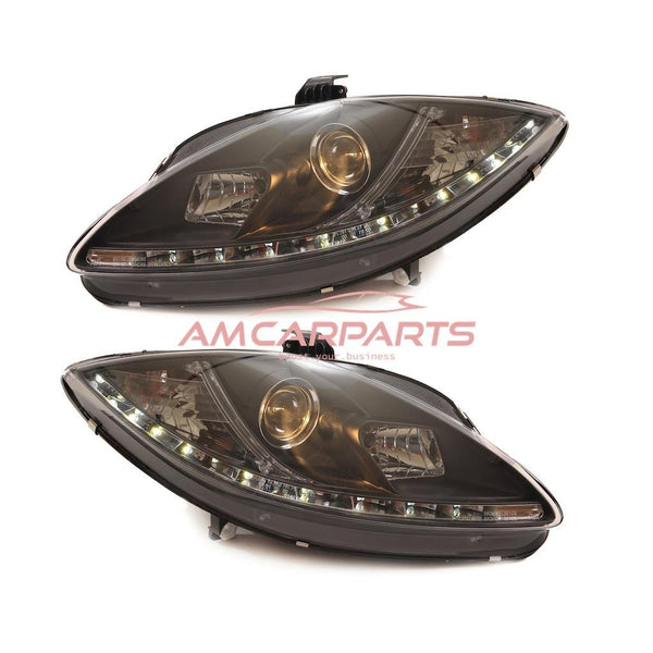 LT Pair LED DRL Lightbar Headlights SEAT ALTEA 5P1 LEON 1P1 TOLEDO 3  5P2 LHD