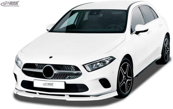 RDX Front bumper splitter spoiler body Vario-X Mercedes A-Class W177 2018- PU