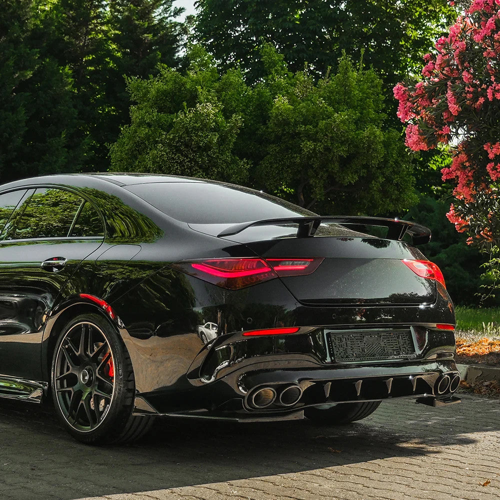 OW Body Body Styling Kit ABS Black Gloss MERCEDES CLA45 S Aero Pack C118 19-23