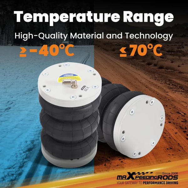 MXPR Rear Air Spring Bag Suspension KIT Iveco Daily 35S 30S 45S 2014-2024 5800KG