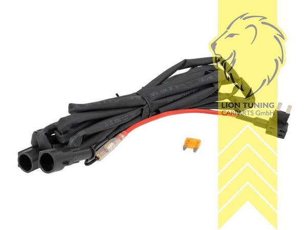 LT Pair Aftermarket LED DRL Lightbar Headlights VW Passat 3G B8 14-19 black LHD