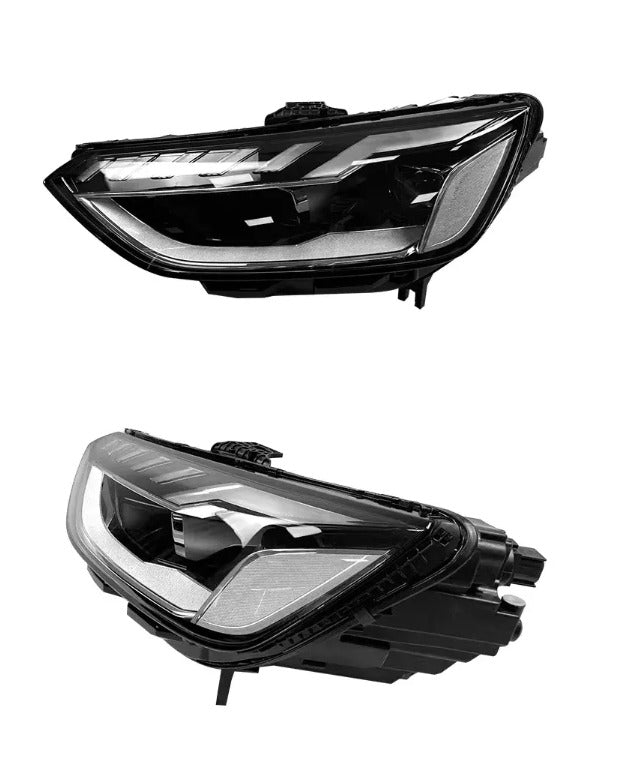 AKD Pair LED DRL Lightbar Laser Projector Headlights Audi A4 B10 20-23 LHD