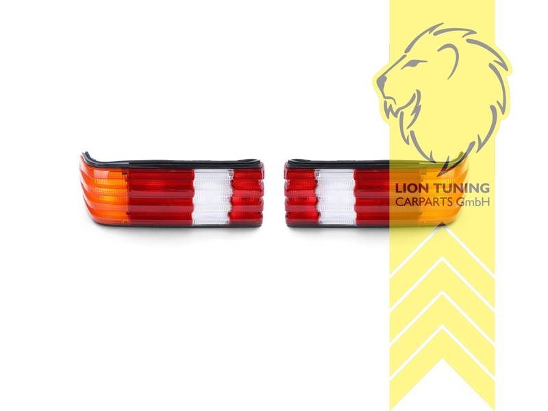 LT Pair Halogen Rear Lights Mercedes Benz S Class W126 Sedan 79-91 LHD