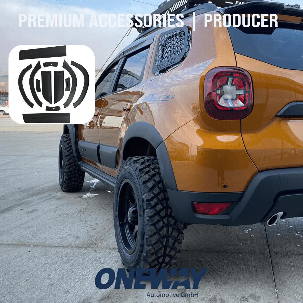 OW Body Kit 12pcs Arch Trims & Body Cladding Panels DACIA Duster Series 2 2018+