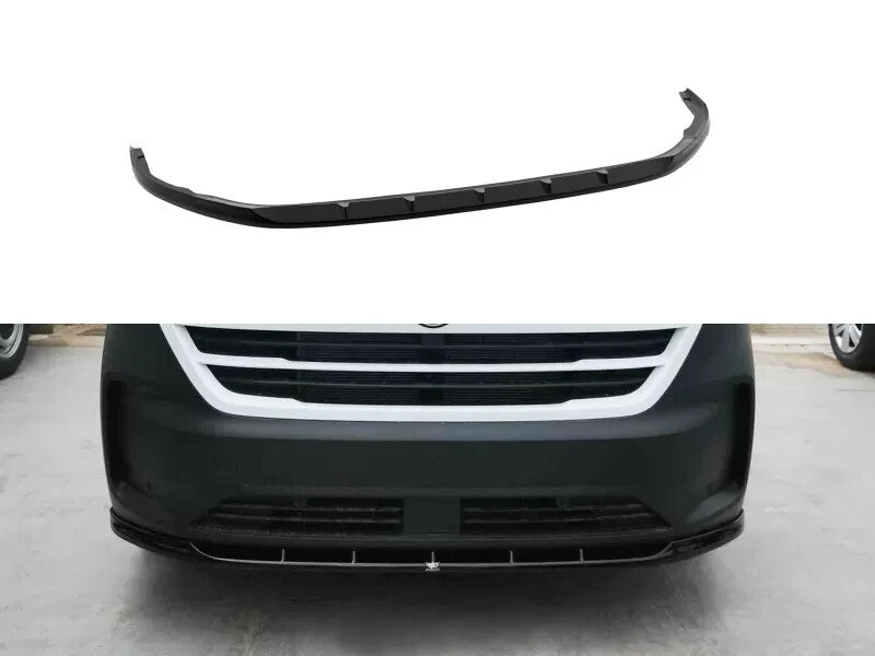 Motordrome Design Front Bumper Lower Splitter Skoda VW Transporter T7 V1 Black G