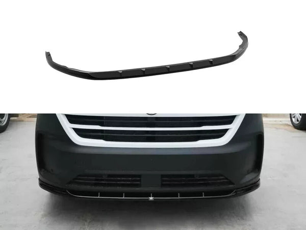 Motordrome Design Front Bumper Lower Splitter Skoda VW Transporter T7 V1 Black G