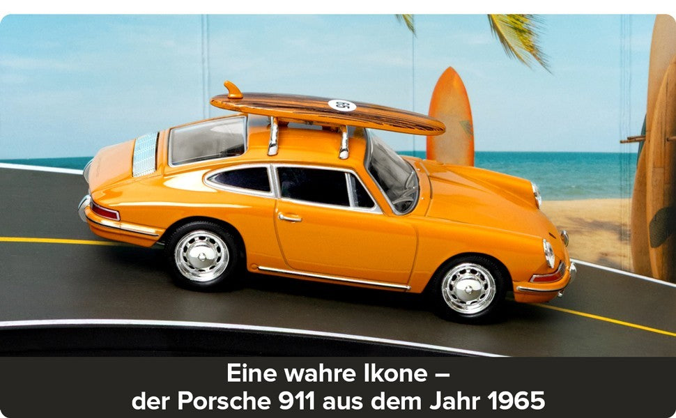 FRANZIS Porsche 911 Surf Collectable Advent Calendar Your Own Desk Model Kit
