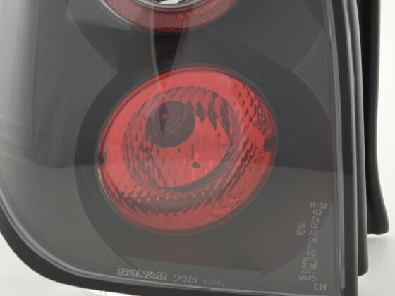 FK Pair REAR Tail LIGHTS Citroen C2 J HFX J KFV J 8HX J NFU 03+ Black LHD