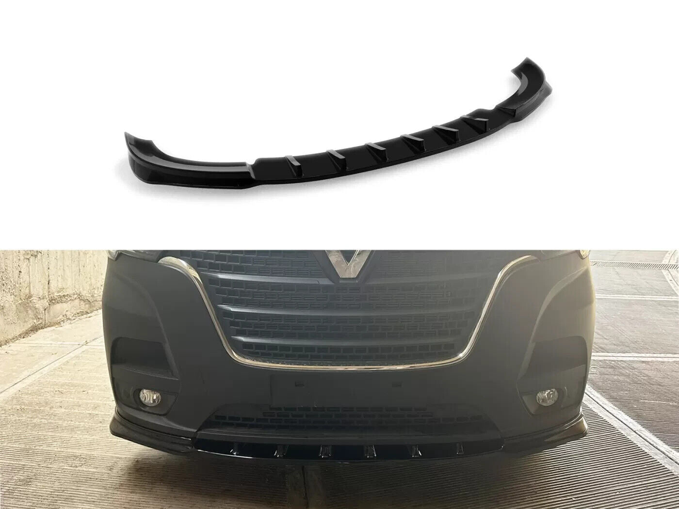 Motordrome Design Front Splitter Styling Body Kit Renault Master 3 Mk3 Facelift