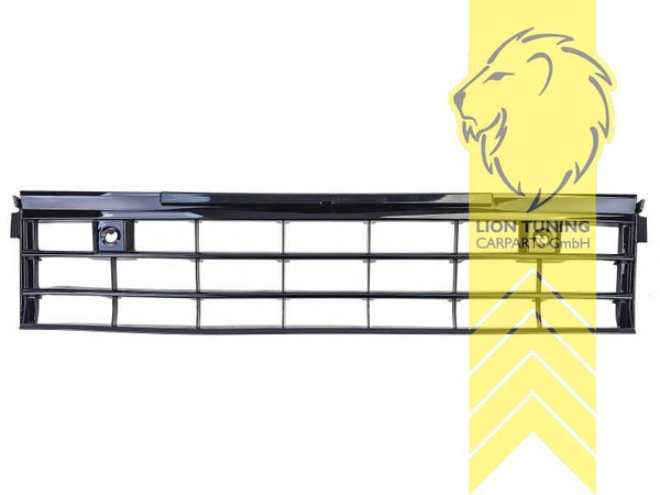 LT front bumper middle grille grill VW Golf 8 CB1 GTI GTD R Line gloss black 19+