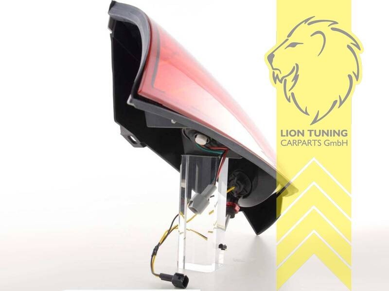 LT Pair LED Rear lights Ford Focus 1 DAW DBW 98-04 hatchback black smoke LHD