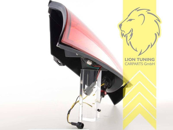 LT Pair LED Rear lights Ford Focus 1 DAW DBW 98-04 hatchback black smoke LHD