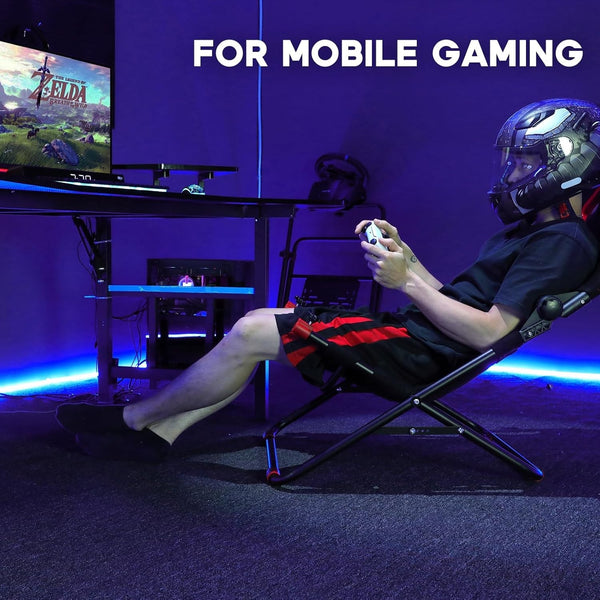 DS Driving Game Sim Racing Folding Race Frame + Seat for Wheel Pedals Xbox PS PC