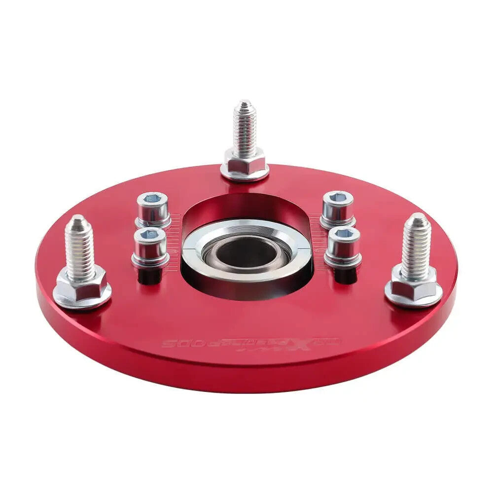 MXPR BMW E46 318 325i 325is M3 Coilover Kit Adjustable Camber Plates Pillow