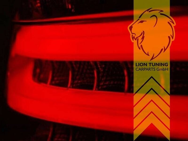 LT Pair LED Lightbar Rear Lights Tail Lamps BMW E92 Coupe red clear 06-10 LHD